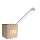 Flerpack 12x Philips LED Allmänbruksarmatur Vattentät WT060C 20W 2500lm - 840 Kallvit | 120cm